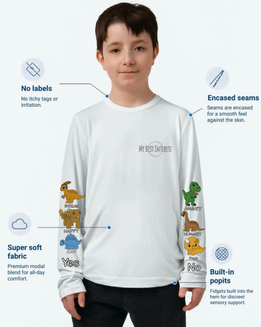 Kids Communication Fidget-T – Long Sleeve
