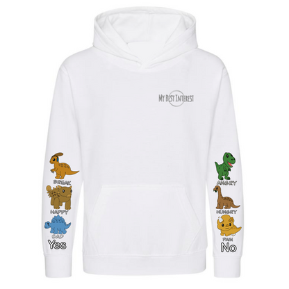 Kids Dinosaur Communication Hoodie