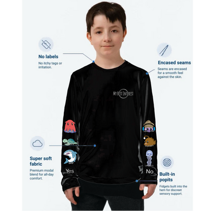 Kids Communication Fidget-T – Long Sleeve