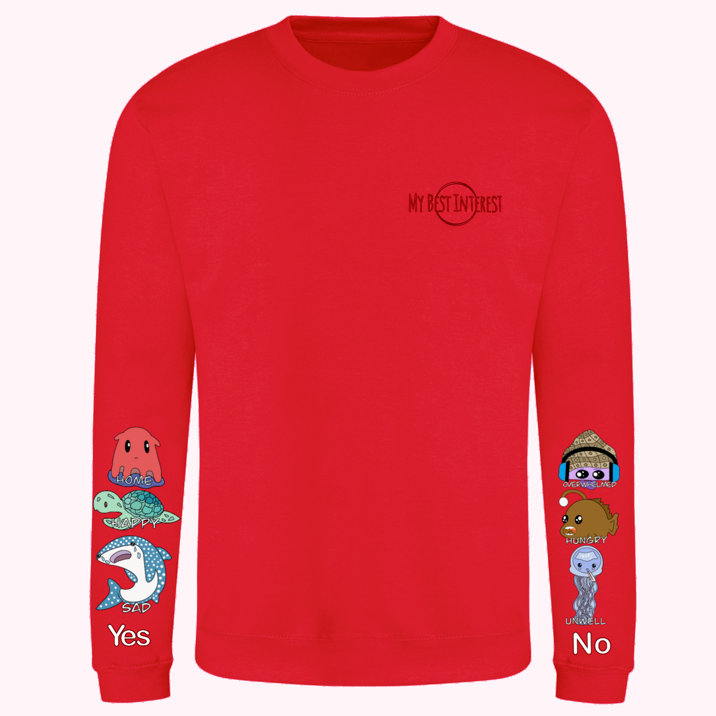 Kids Sea Creature Communication Sweatshirt
