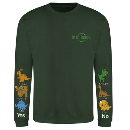 Adults Dinosaur Communication Sweatshirt
