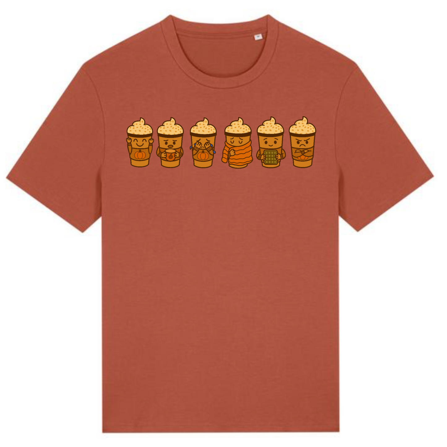 Adults Pumpkin Spice Latte Communication Tshirt