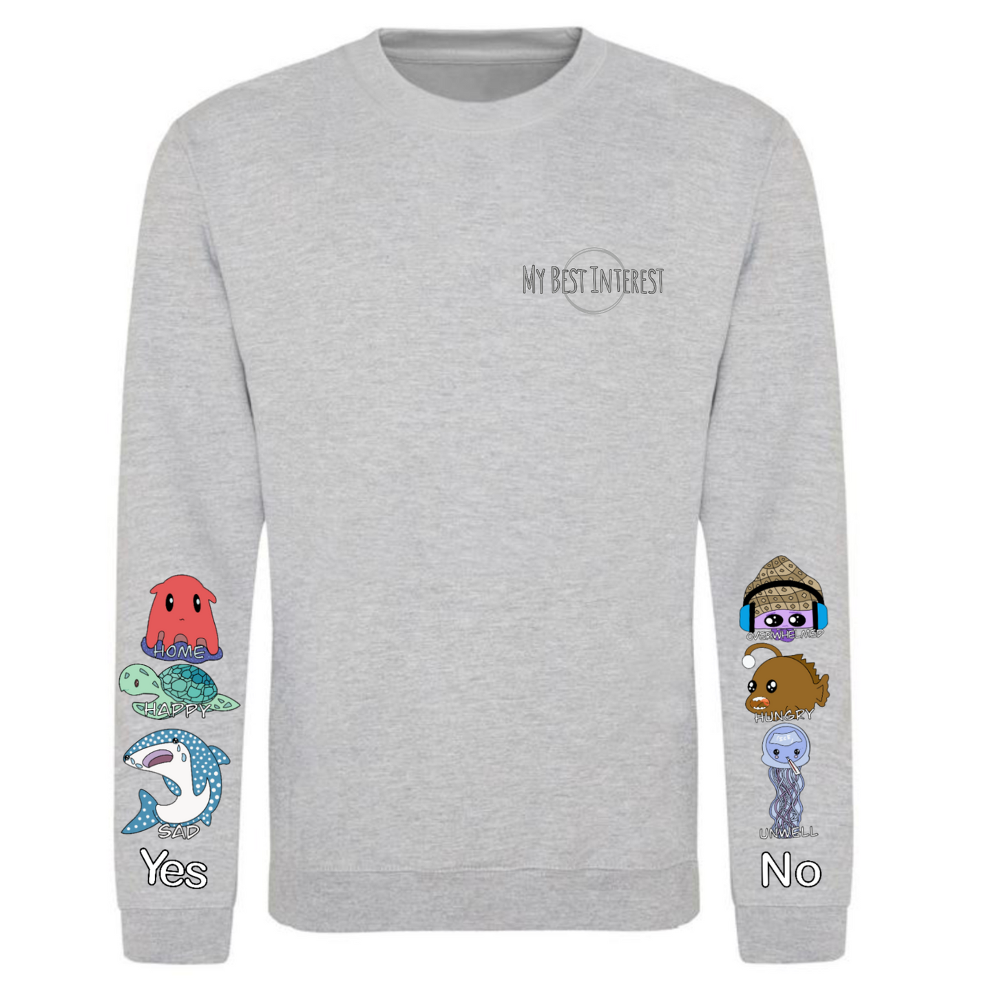 Kids Sea Creature Communication Sweatshirt