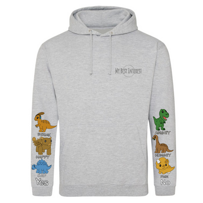 Adults Dinosaurs Communication Hoodie