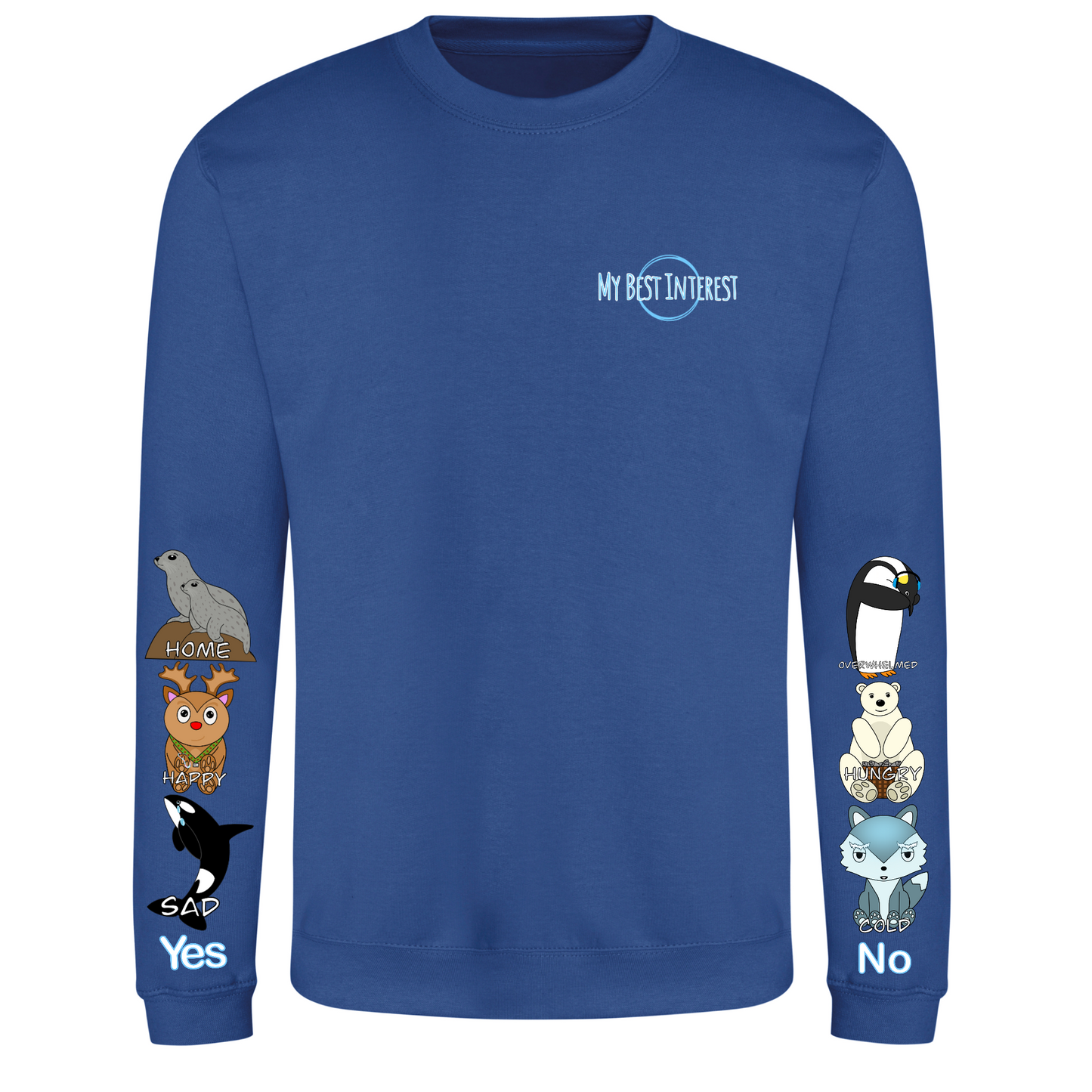 Adults Arctic Animals Communication Sweatshirt