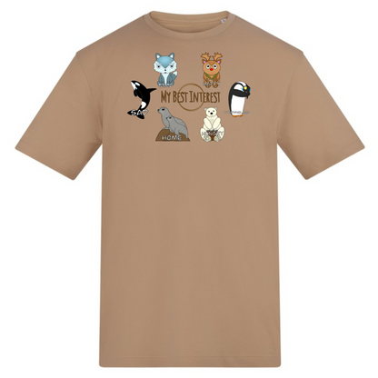 Adults Arctic Animals Communication Tshirt