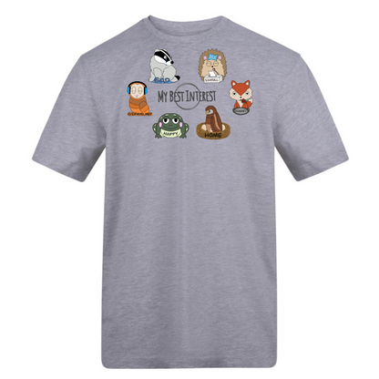 Kids Woodland Animal Communication Tshirt