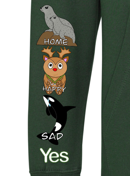 Adults Arctic Animals Communication Hoodie