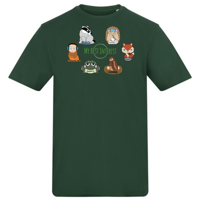 Adults Woodland Animal Communication Tshirt