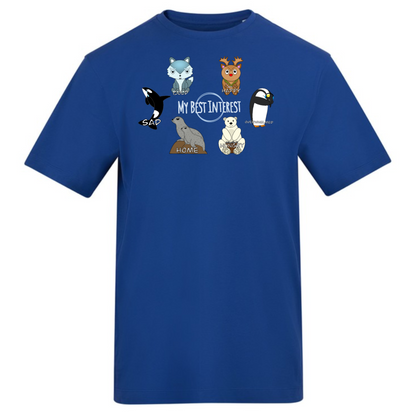 Kids Arctic Animals Communication Tshirt