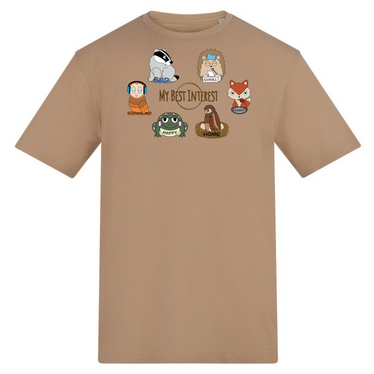 Adults Woodland Animal Communication Tshirt