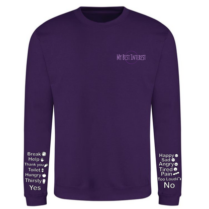 Adults Essential Needs Communication Sweatshirt