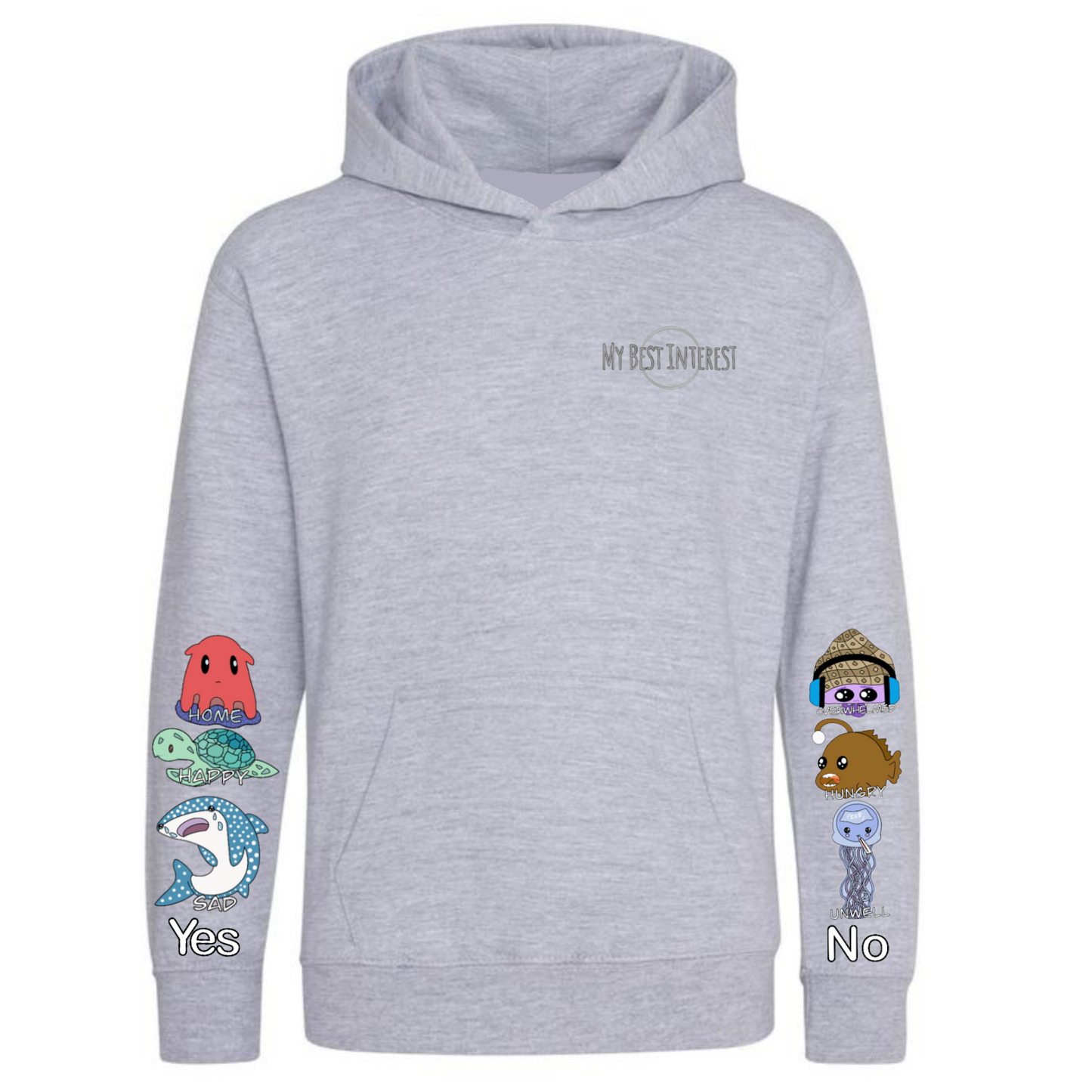 Kids Sea Creature Communication Hoodie