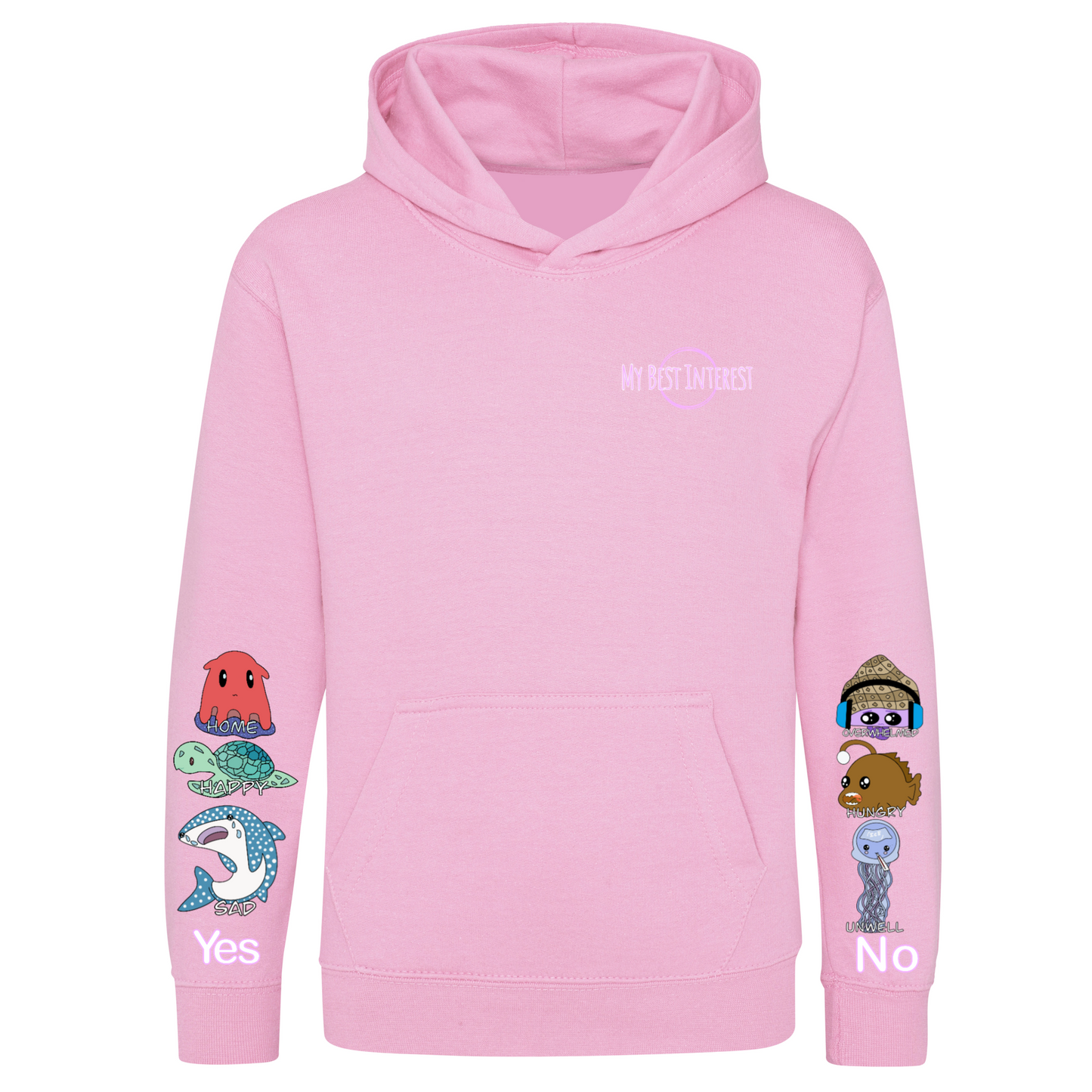 Kids Sea Creature Communication Hoodie
