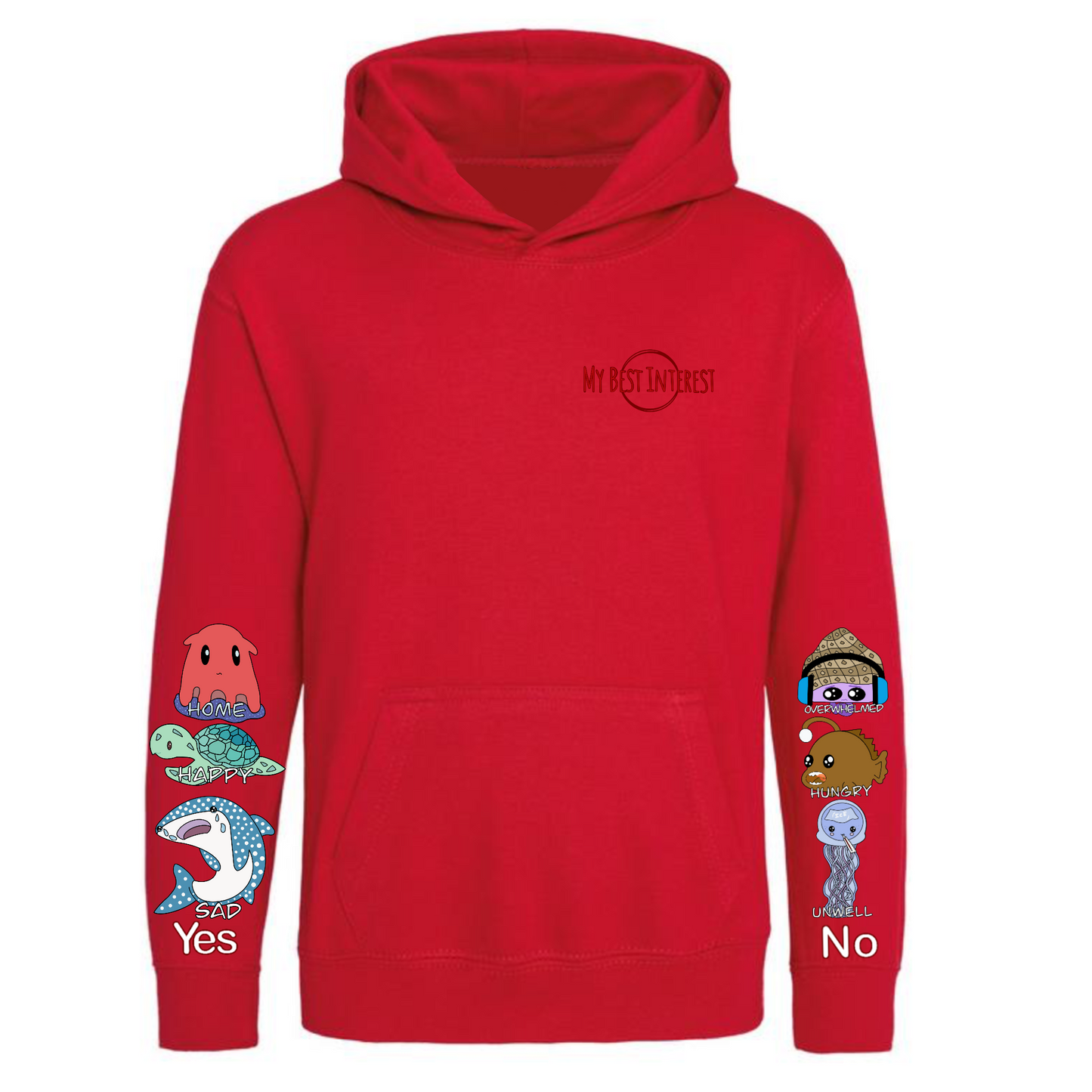 Kids Sea Creature Communication Hoodie