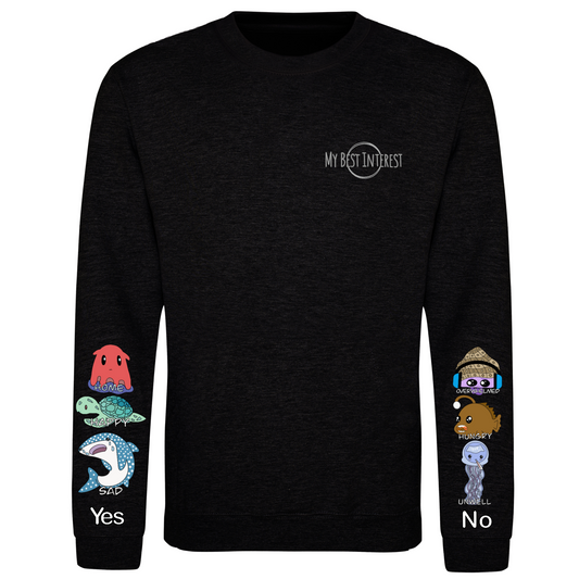 Kids Sea Creature Communication Sweatshirt