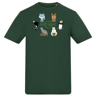 Adults Arctic Animals Communication Tshirt