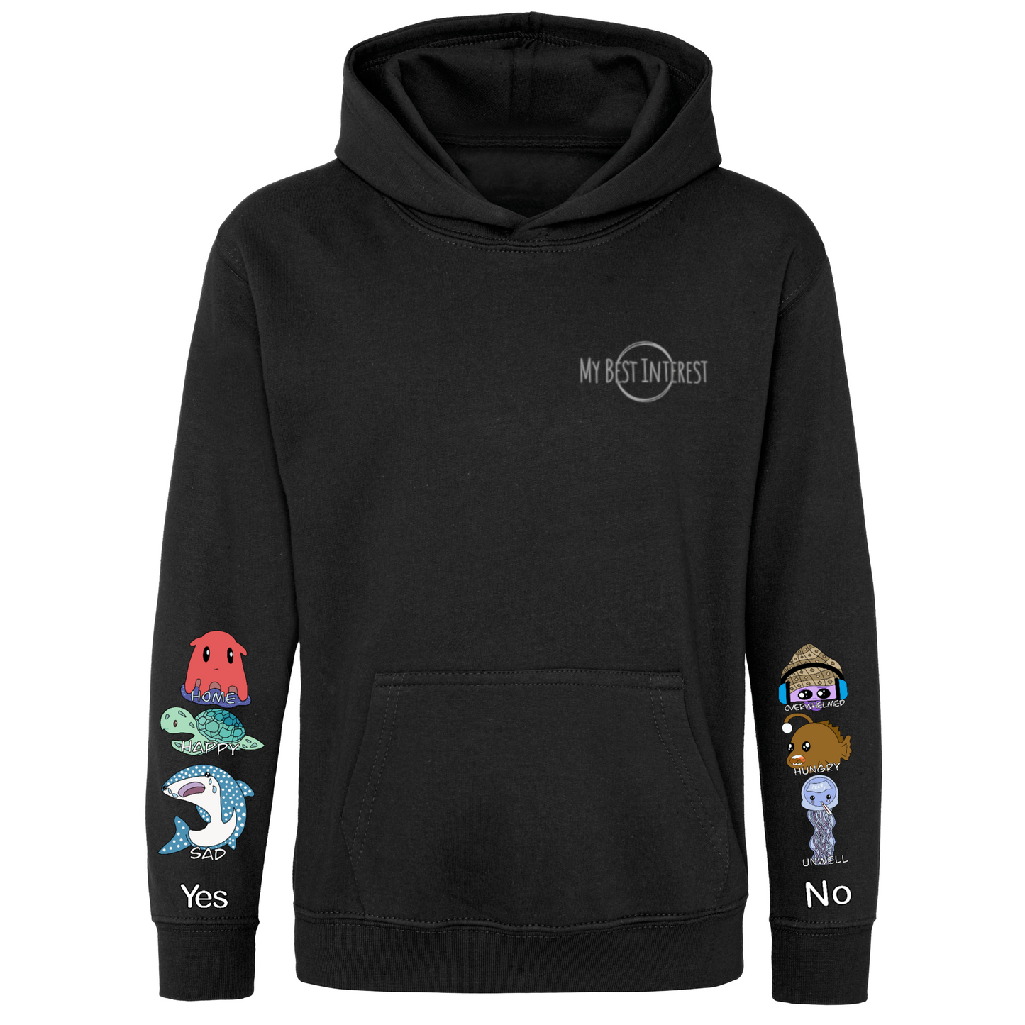 Kids Sea Creature Communication Hoodie