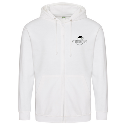 Adults Christmas Logo Zip Hoodie