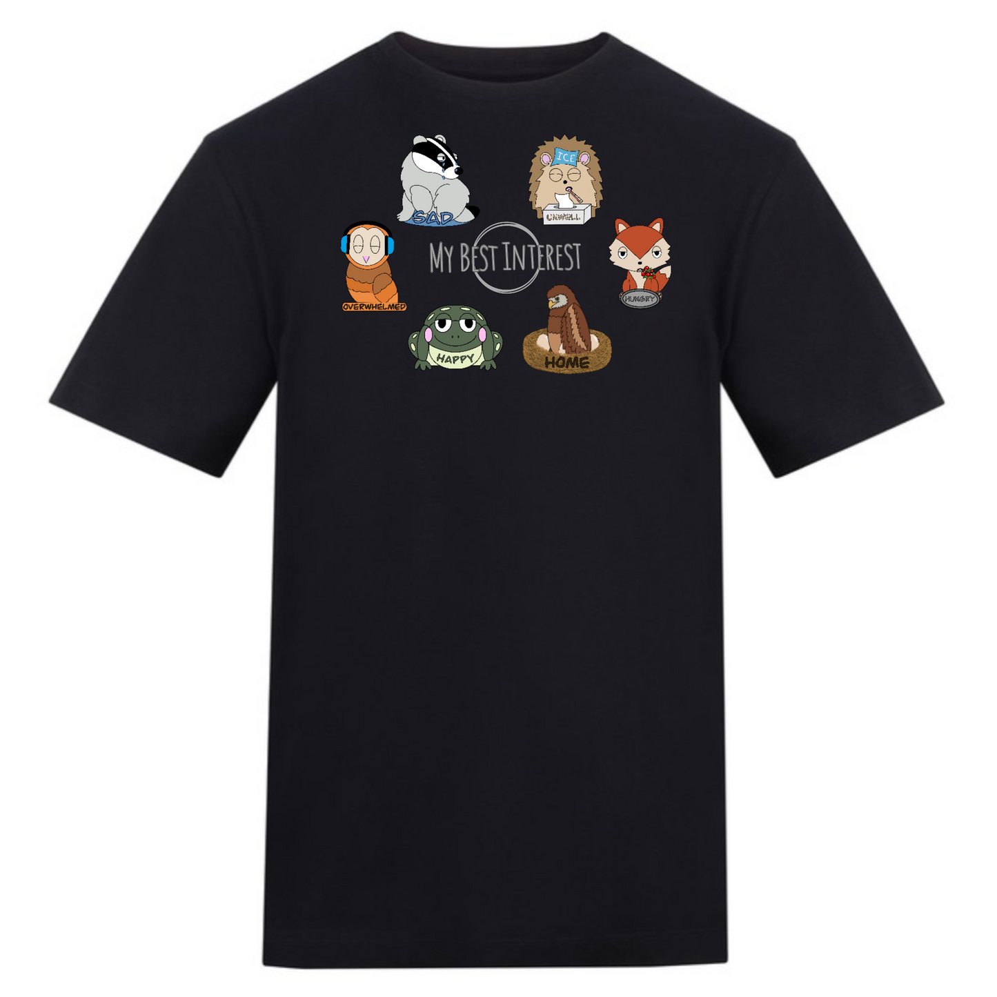 Kids Woodland Animal Communication Tshirt