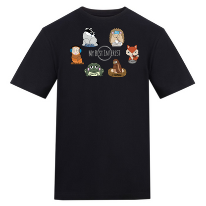 Adults Woodland Animal Communication Tshirt