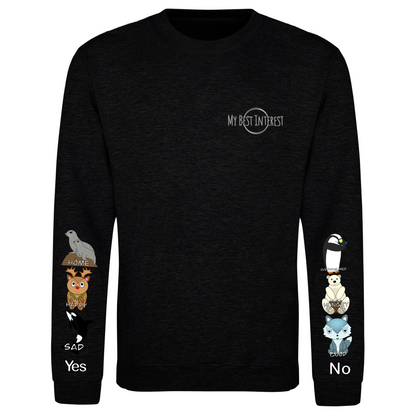Kids Arctic Animals Communication Sweatshirt