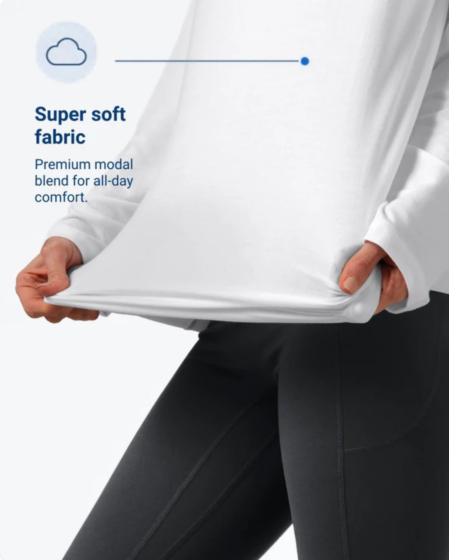 Adults Long Sleeve Comfa Fidget-T