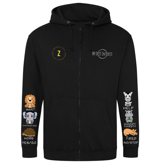 Zeebra Therapy Safari Communication Jumper - Adults