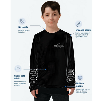 Kids Communication Fidget-T – Long Sleeve